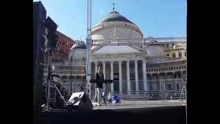 Giuseppe Di Mauro live piazza del Plebiscito 2015