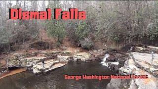 Welcome to the Dismal Falls in the George Washington National Forest.