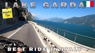 Epic motorcycle ride in Italy - Lake Garda