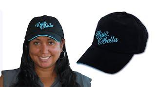 Ciao Bella Black Baseball Cap at P.S. I Love Italy