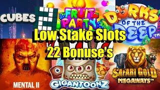 Bonus Comp + Buys, Mental 2, Gigantoonz, Safari Gold Megaways, Fruit Party, Frkn Bananas & Much More