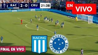  RACING VS CRUZEIRO PARTIDO EN VIVO / FINAL COPA SUDAMERICANA 2024