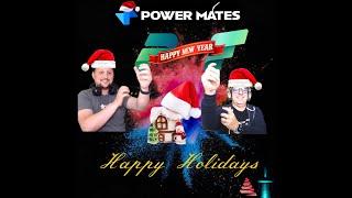 Cheers to a Joyful Year: Power Mates Heartfelt Holiday Message to You! #happynewyear #happyholidays