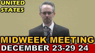 Midweek Meeting for this Week December 23-29 2024 (UNITED STATES)