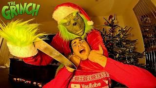 KILLER GRINCH REAL LIFE ESCAPE (PARKOUR POV)