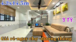 Giá rẻ đường ôtô thông ngay chợ có tất cả, cho căn nhà phố giá rẻ chỉ hơn 3 tỷ..