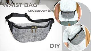 How To Make a Cute Waist Bag at Home | How To Make a waist Crossbody Bag