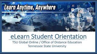 TSU eLearn Student Orientation