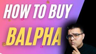 bAlpha Token  How to Buy BALPHA Crypto on HotBit