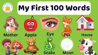 My First 100 Words for Toddler in English | Tamilarasi English