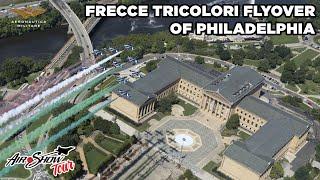 Frecce Tricolori's Incredible Philadelphia Flyover!