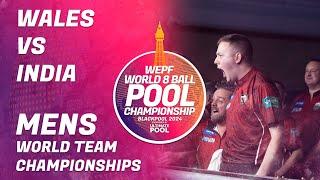 Wales vs India | WEPF Men's World Team Championships 2024