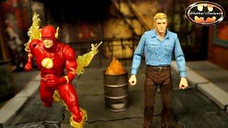 McFarlane DC Multiverse Barry Allen Unmasked Flash Flashpoint Collect To Build Cyborg Figure Reviwe