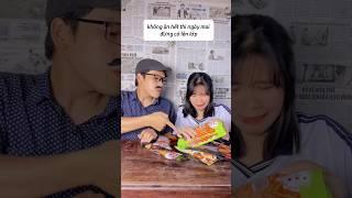Khi bài tập về nhà là đồ ăn vặt  #shorts #anvat