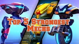 Top 5 Strongest Mechs In Mech Arena |Watch Till the endMech Arena:Robot Showdown