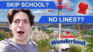 I skipped school to go to Canada's Wonderland