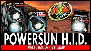 Zoo Med PowerSun® H.I.D. Metal Halide UVB Lamp