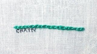 How to do a Chain Stitch