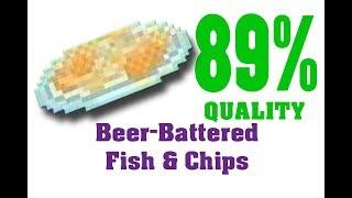 HOW TO COOK " Beer-Battered Fish & Chips " 89% Percent QUALITY