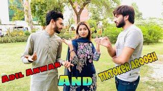 During Shoot With Adil Anwar || Tiktoker Aroosh || Fun Masti Hassan zaki @adilanwarpranks