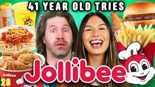 We Try Jollibee For The First Time! | ReactCAST