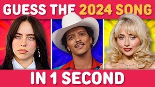 GUESS THE 2024 SONG IN 1 SECOND  | Song Quiz