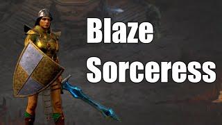 I Tried a Blaze Sorceress (HC, SSF)