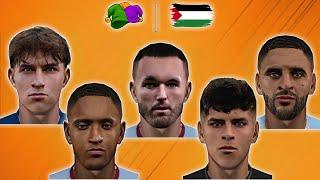 Facepack | Marc Guiu , Kyle Walker , John McGinn , Piero Hincapie and Ezri Konsa