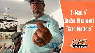 Z-Man 5" Diezel MinnowZ "Size Matters" - Flats Class