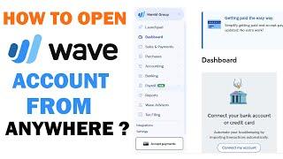 How To Create Wave Account On USA | CANADA | Wave Accounting Software Tutorial