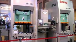 SD1 160 Ton Servo Press x 2 & Transfer -  SEYI  America metal stamping presses