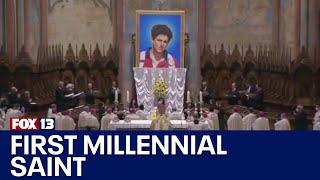 Pope Francis to canonize first millennial saint | FOX 13 Seattle