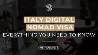 Italy Digital Nomad Visa | Everything You Need to Know 