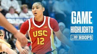 USC at Rutgers | Highlights | Big Ten Women's Basketball | 01/05/2025