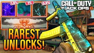 Black Ops 6: The 9 RAREST ITEMS You Can Own! (BO6 RARE Unlocks)