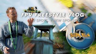 2 SPOTS, 1 NEW SPONSOR! | FPV Drone Freestyle Vlog