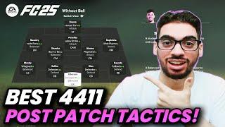 *POST PATCH* BEST META 4411 FORMATION AND CUSTOM TACTICS | FC 25 ULTIMATE TEAM