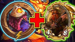 Golden Brann with Yogg! | Hearthstone Battlegrounds