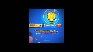 It's Your Time to Flex Your MASTERY TITLES  #brawlstars #shorts #1000masteries