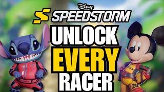 How To Unlock EVERY Racer In Disney Speedstorm