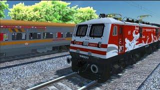 INDIAN RAILWAY TRAIN SIMULATOR GAMEPLAY || METRO TRAIN VIDEO INDIANS RAILWAYS @SitlaTrain