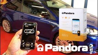 Pandora Car Alarms Mini BT demonstration