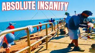 INSANE Fall Fishing JETTY ACTION Corpus Christi, Texas