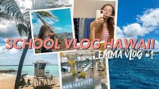 SCHOOL VLOG HAWAII     Emma Vlog #1 | Schüleraustausch USA 2021/22