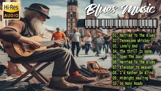 WHISKEY BLUES MIX Lyrics Album - BEST OF SLOW BLUES ROCK - Beautiful Relaxing Blues Music