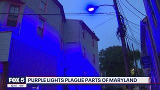 Purple lights plague parts of Maryland | FOX 5 DC
