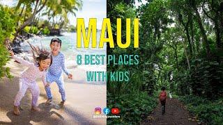 MAUI Best Places To Go with Kids and Families | TIPS and FREE ACTIVITIES in Hawaii | TRAVEL GUIDE