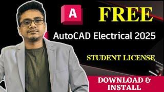 Autodesk AutoCAD Electrical | Download & Install | AutoCAD Electrical 2025 | Student License