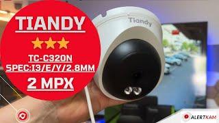 TC-C320N SPEC:I3/E/Y/2.8MM Test kamera 2 MPX  Dzień/Noc Timelaps Tiandy