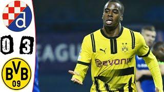 GNK Dinamo Zagreb vs Borussia Dortmund 0-3 Highlights | UEFA Champions League 2024/2025